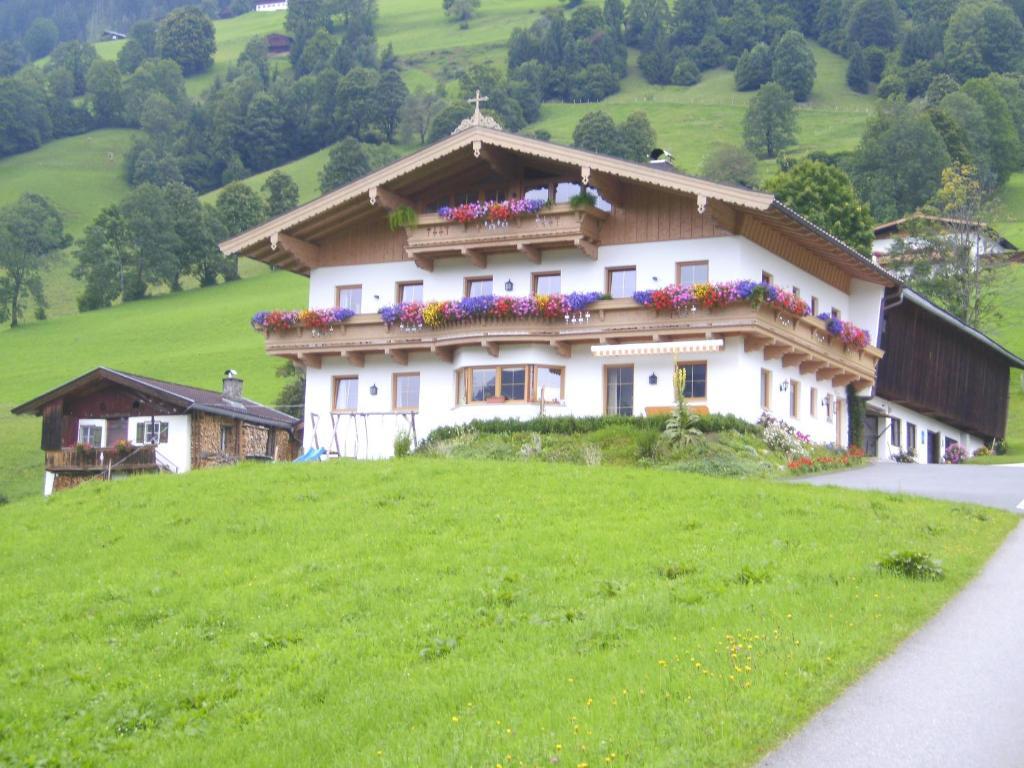Bauernhof Hundbichl Villa Brixen im Thale Exterior foto
